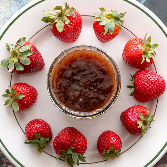 La Trinquelinette Strawberry Rhubarb Jam