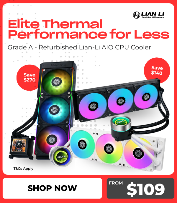 Grade A - Refurbished Lian-Li AIO CPU Cooler