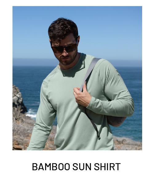Bamboo Sun Shirt in Iron Sage