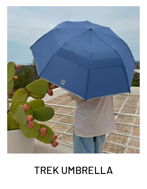Trek Umbrella in Steel Blue
