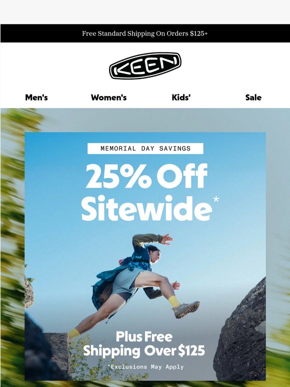What’s 25% Off In Your Size?