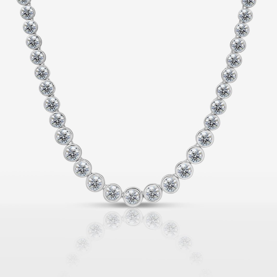 diamond tennis necklace