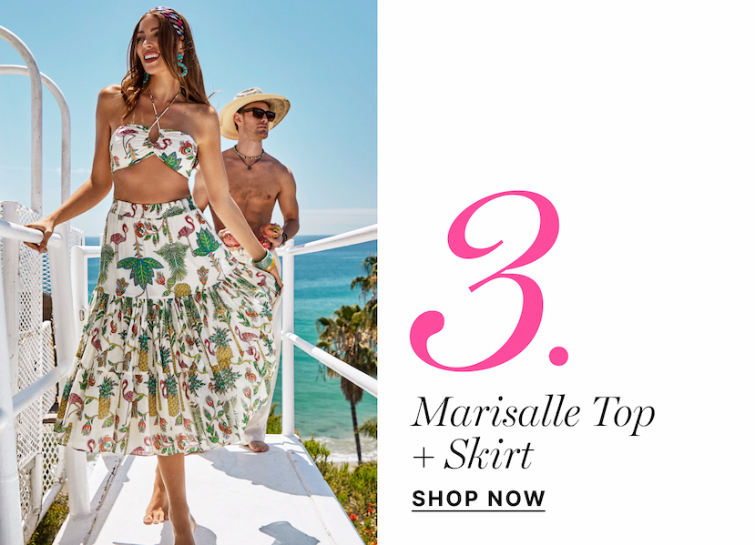 3. Marisalle Top + Skirt