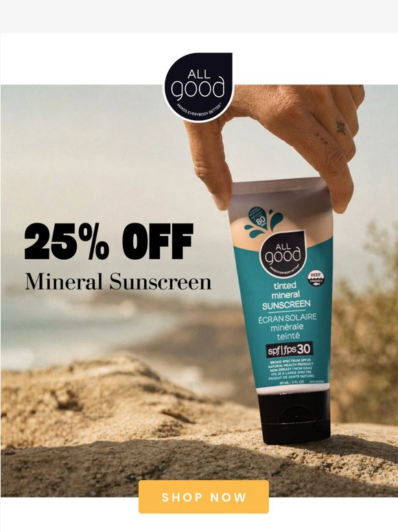 Why we only make mineral sunscreen