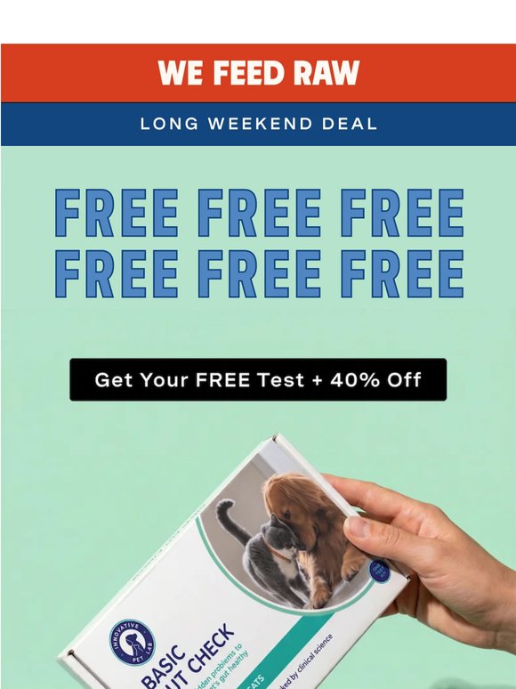 Feel 😆FREE to improve Your Pup’s health