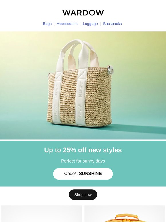 Up to -25% on new favourite looks