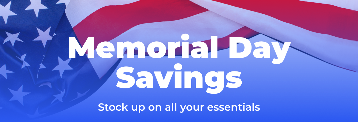 Memorial Day Savings: Stock up on all your essentials