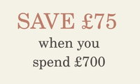 Save £75 when you spend £700