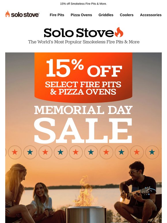 The Memorial Sale is burning bright 🔥