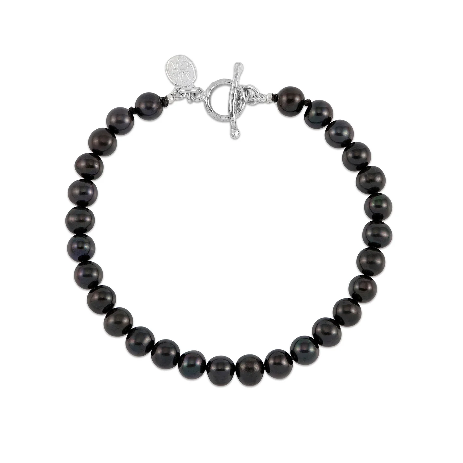 Image of Men's Black Pearl Bracelet