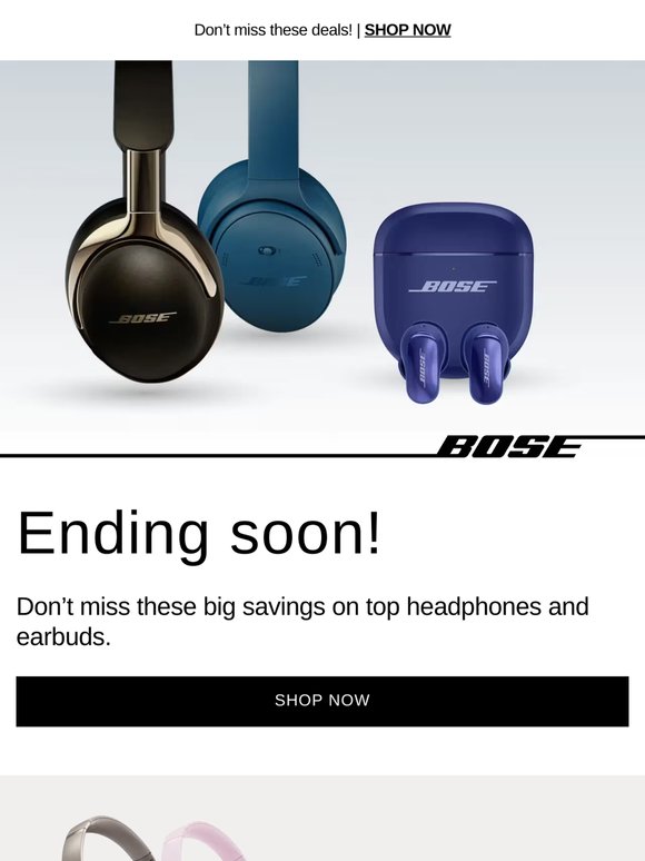 Hurry to get these deals before they end!