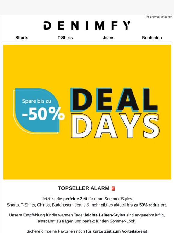 —, spare jetzt bis -50%