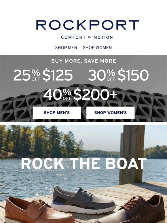 Take 40% Off New Boat Shoes