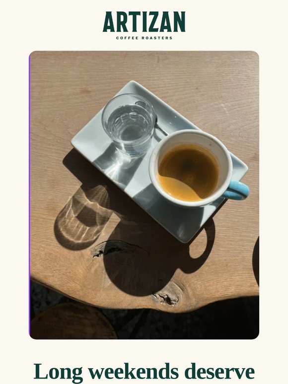 15% Off All Coffee Ends Monday