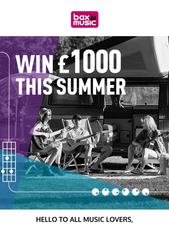 Summer is on its way... Time to make your musical dreams come true? ☀️🎶