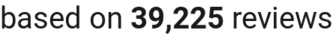number of reviews