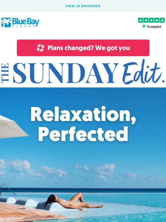 Your Bank Holiday Just Got a Lot More Relaxing☀️