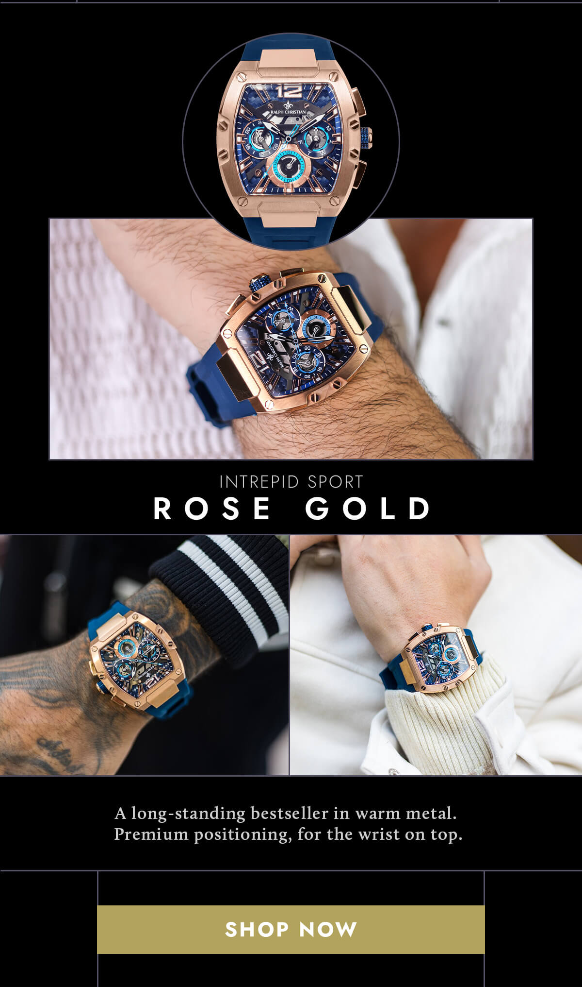 The Intrepid Sport - Rose Gold