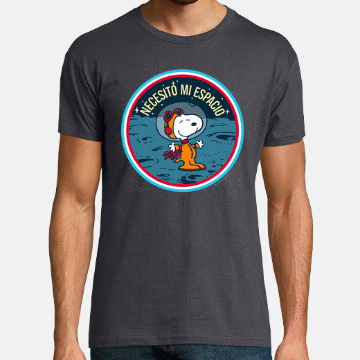 Camiseta snoopy necesito mi espacio | laTostadora