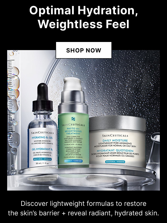 Optimal Hydration, Weightless Feel
