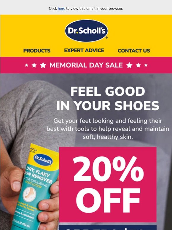 Summer Foot Care Essentials Are 20% OFF 🦶🧴