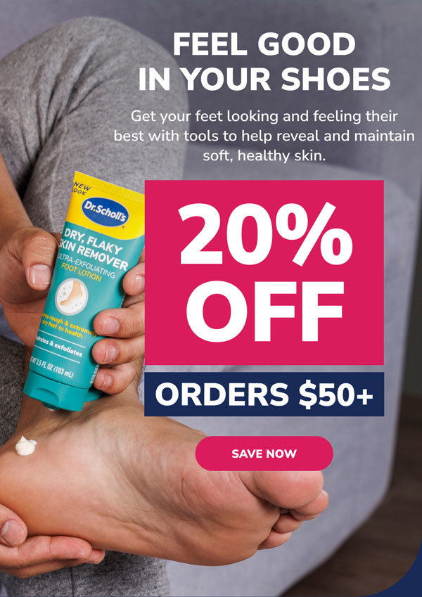 Feel Good In Your Shoes | 20% Off Orders $50+ | Save Now