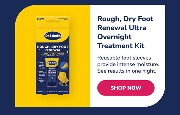 Rough, Dry Foot Renewal Ultra Overnight Treatment Kit | Shop Now