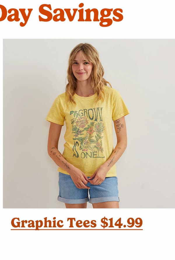 $14.99 Graphic Tees