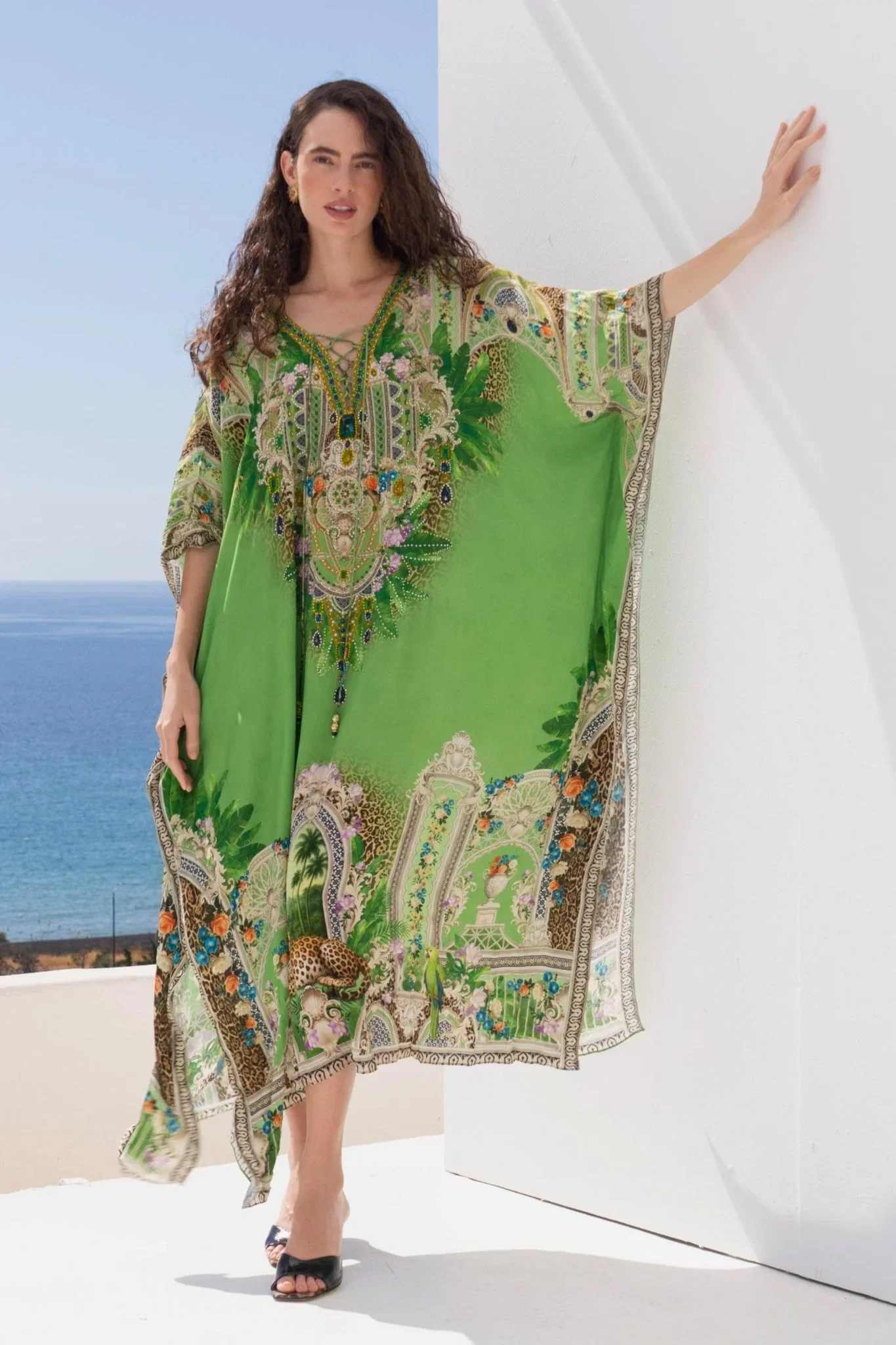 Image of Palm Paradise Medium Kaftan