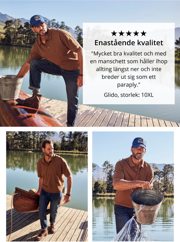 Pikétröjor med bellyfit