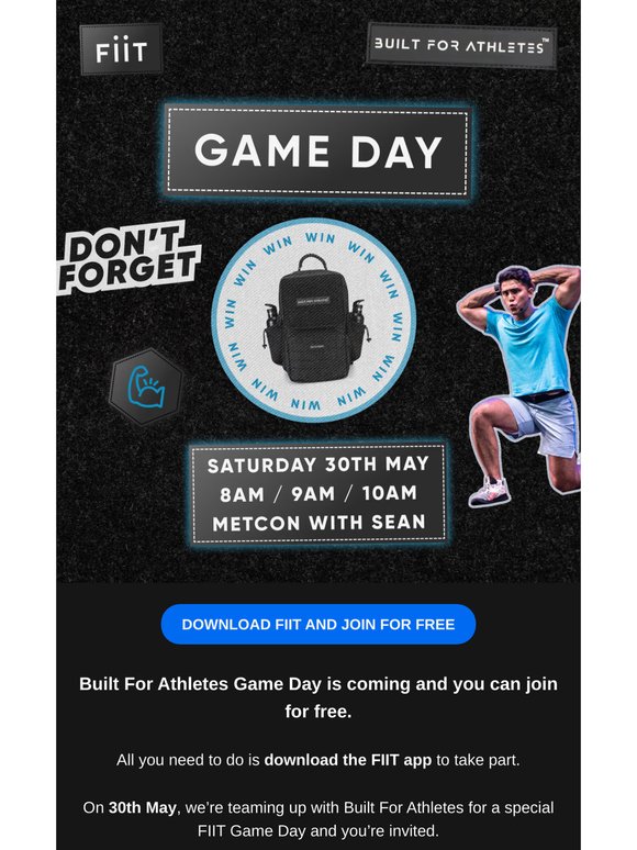 FREE Game Day are you in?