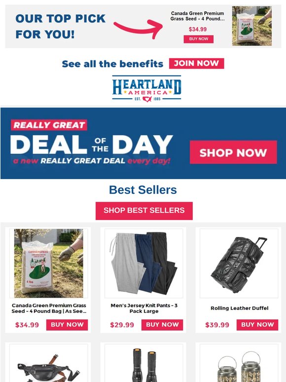 Today's Deal of the Day & Best-Selling Products!