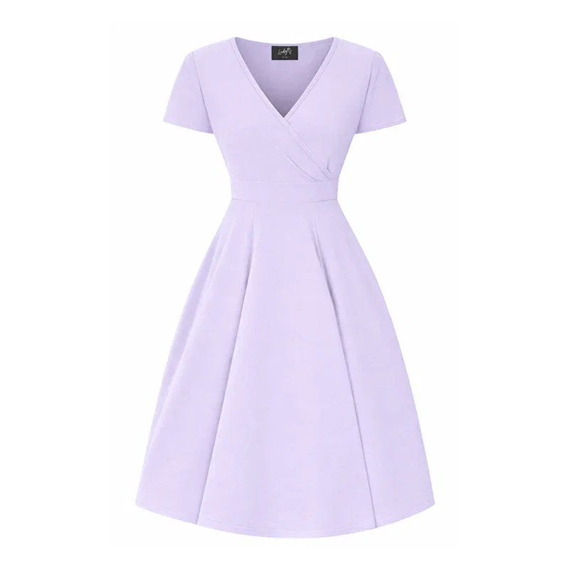 Lyra - Mini Dress - Lilac