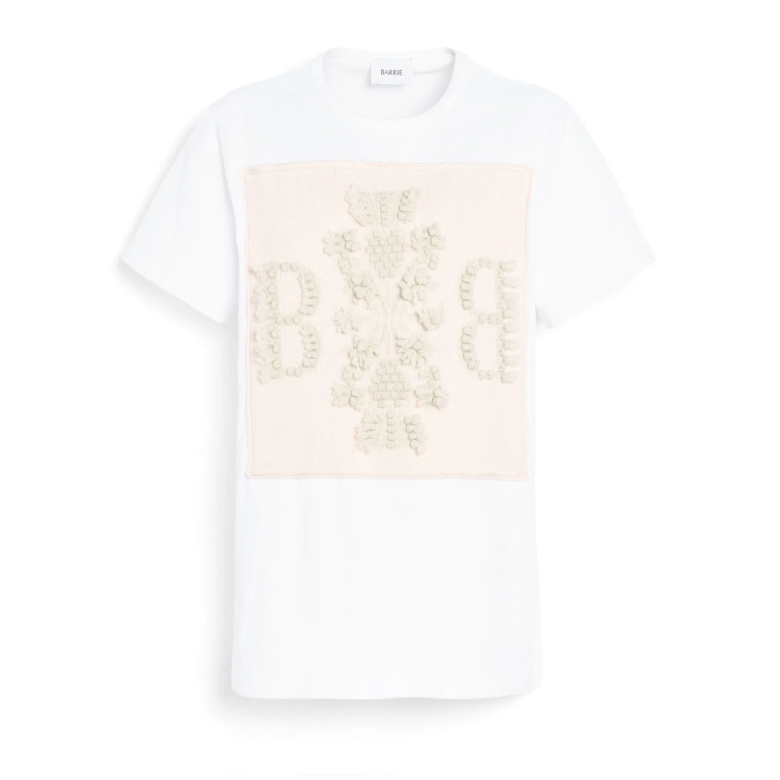 Image of T-Shirt avec patch logo B en cachemire