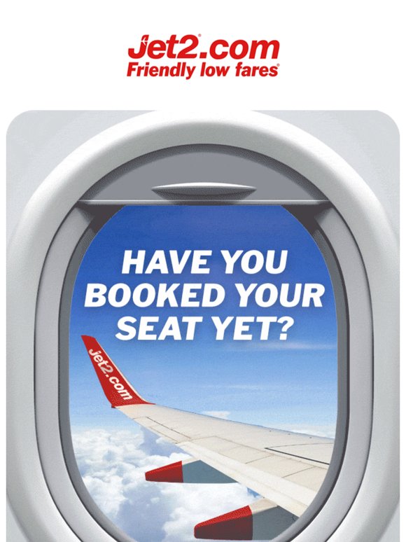 Have you booked your seat yet?