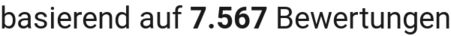 number of reviews