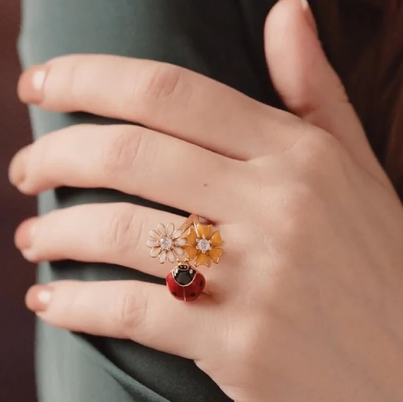 Ladybug Ring