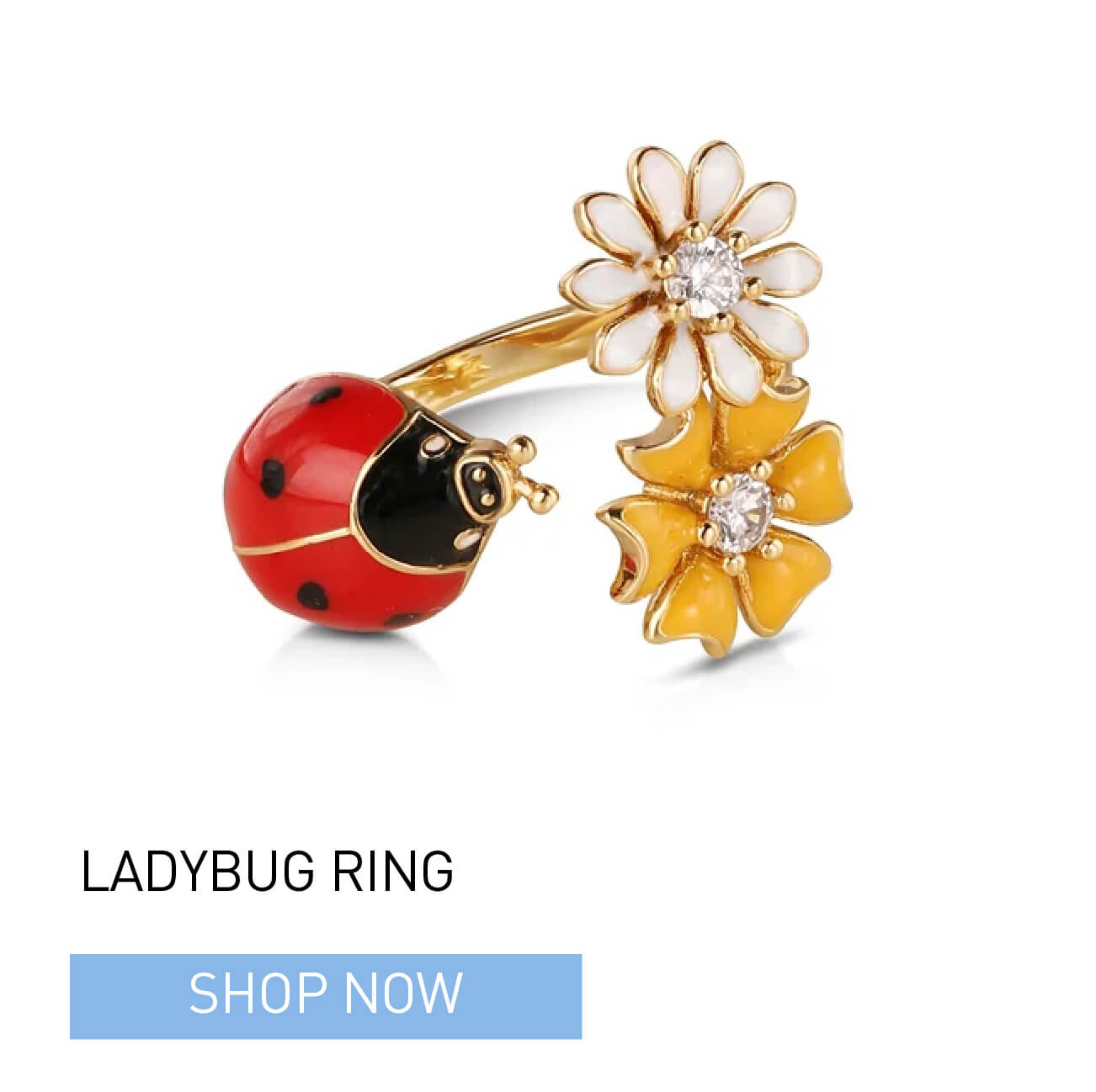 Ladybug Ring