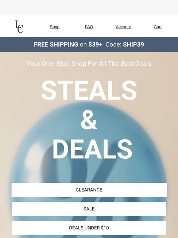 💥FREE SHIP ON $39+ ENDS TONIGHT💥