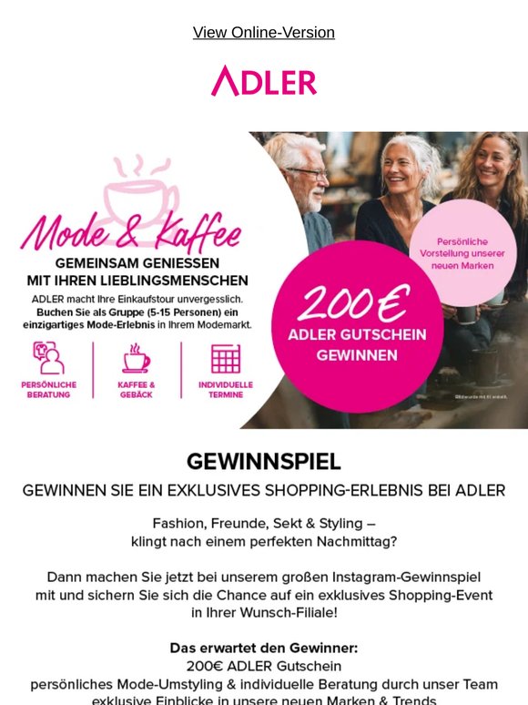 200€ Gutschein & Shopping-Erlebnis GEWINNEN! 🩷