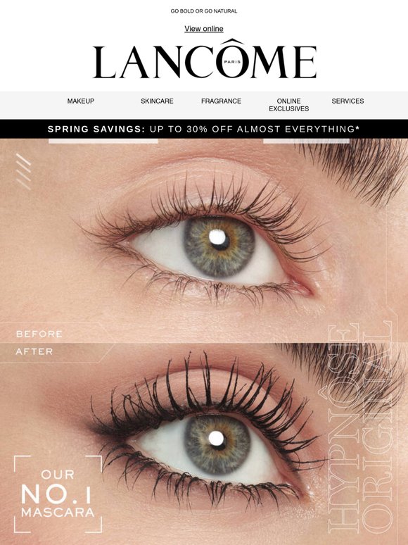 30% OFF our no. 1 Mascara and more...