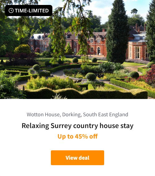 Relaxing Surrey country house stay