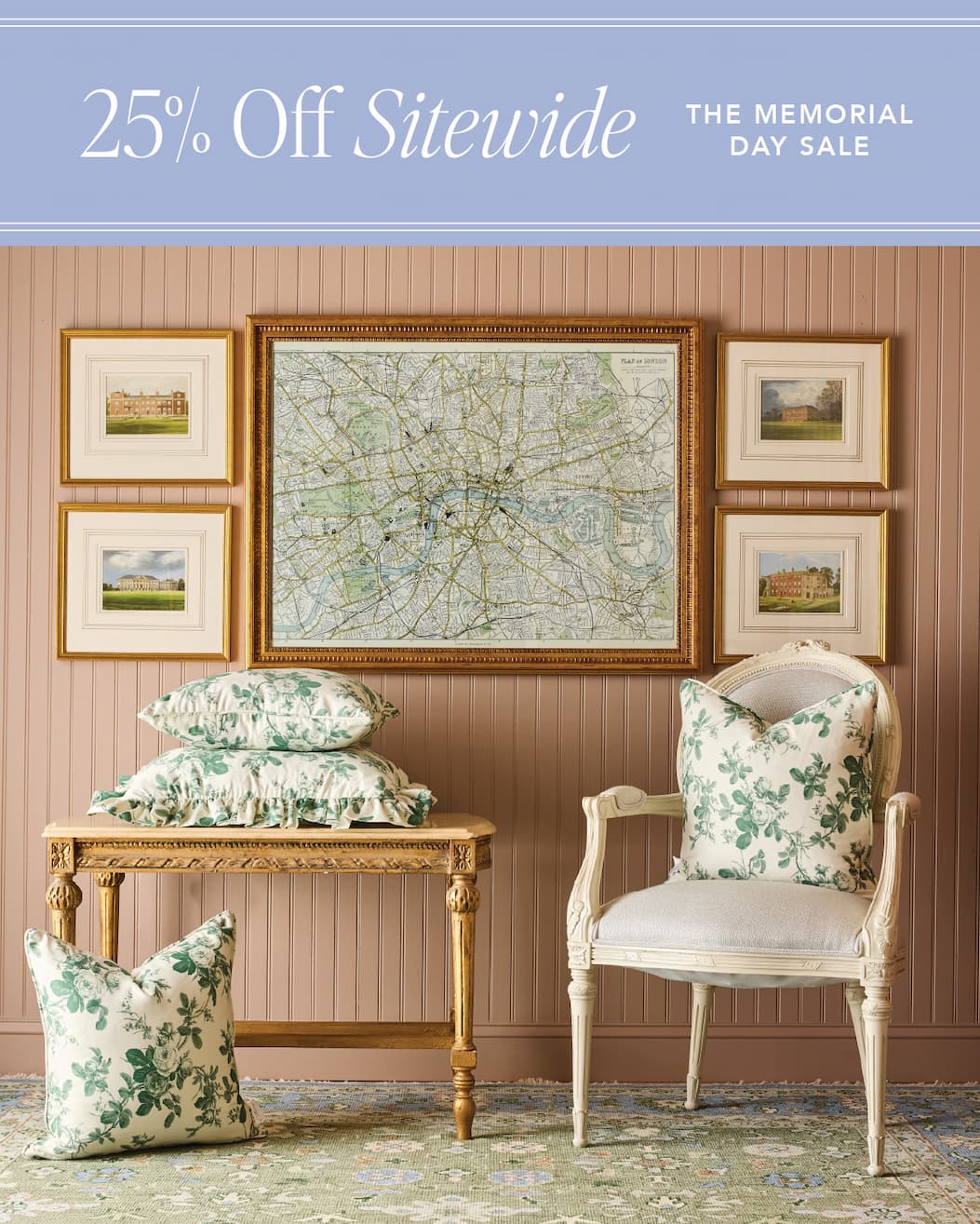 25% off sitewide. The Memorial Day Sale
