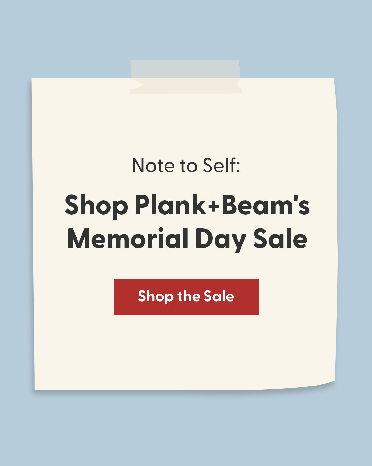 Shop the Memorial Day Sale