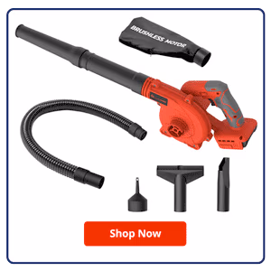 Cordless Compact Leaf Blower Vacuum by LivingSURE™