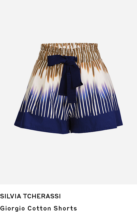 Silvia Tcherassi | Giorgio Cotton Shorts