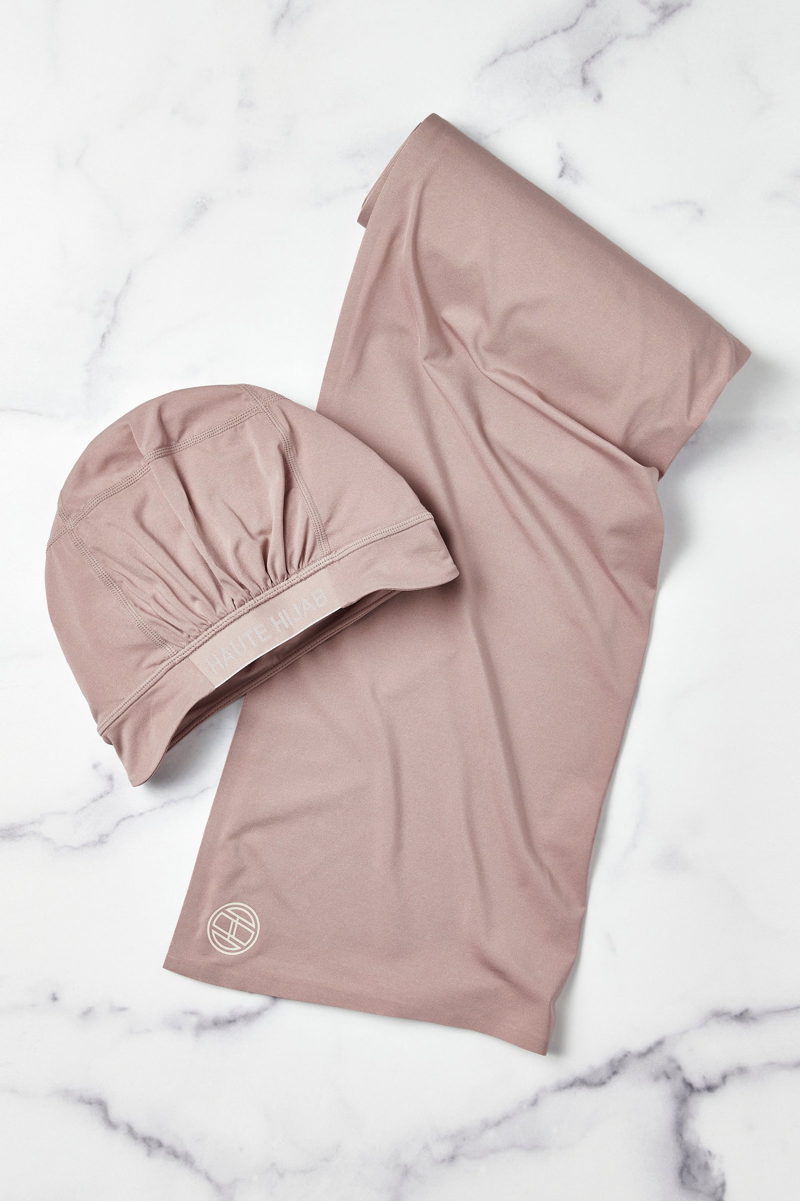 Image of Tech Sport Hijab Set - Rose