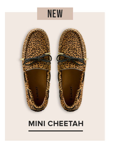 Margot Driving Moc in Mini Cheetah
