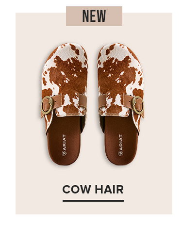 Country Mule in Cow Hair