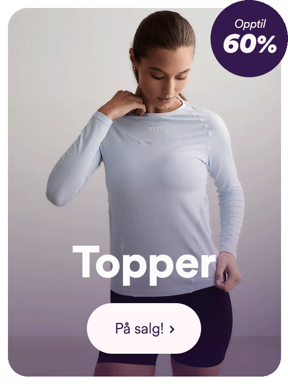 Shop topper og t-skjorter på salg!